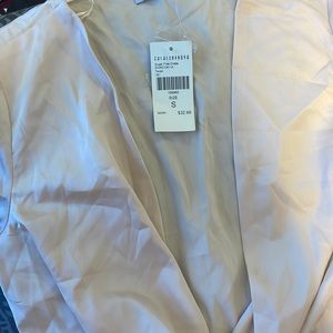 Long sleeve silk dress